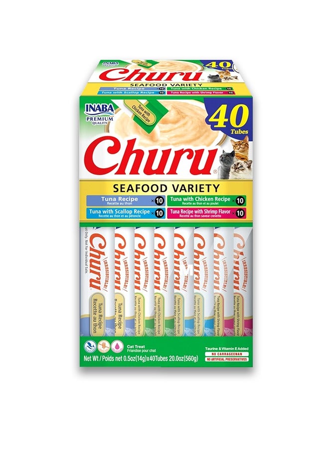 إينابا تشكيلة المأكولات البحرية شورو - 40 أنبوبًا - Image 1